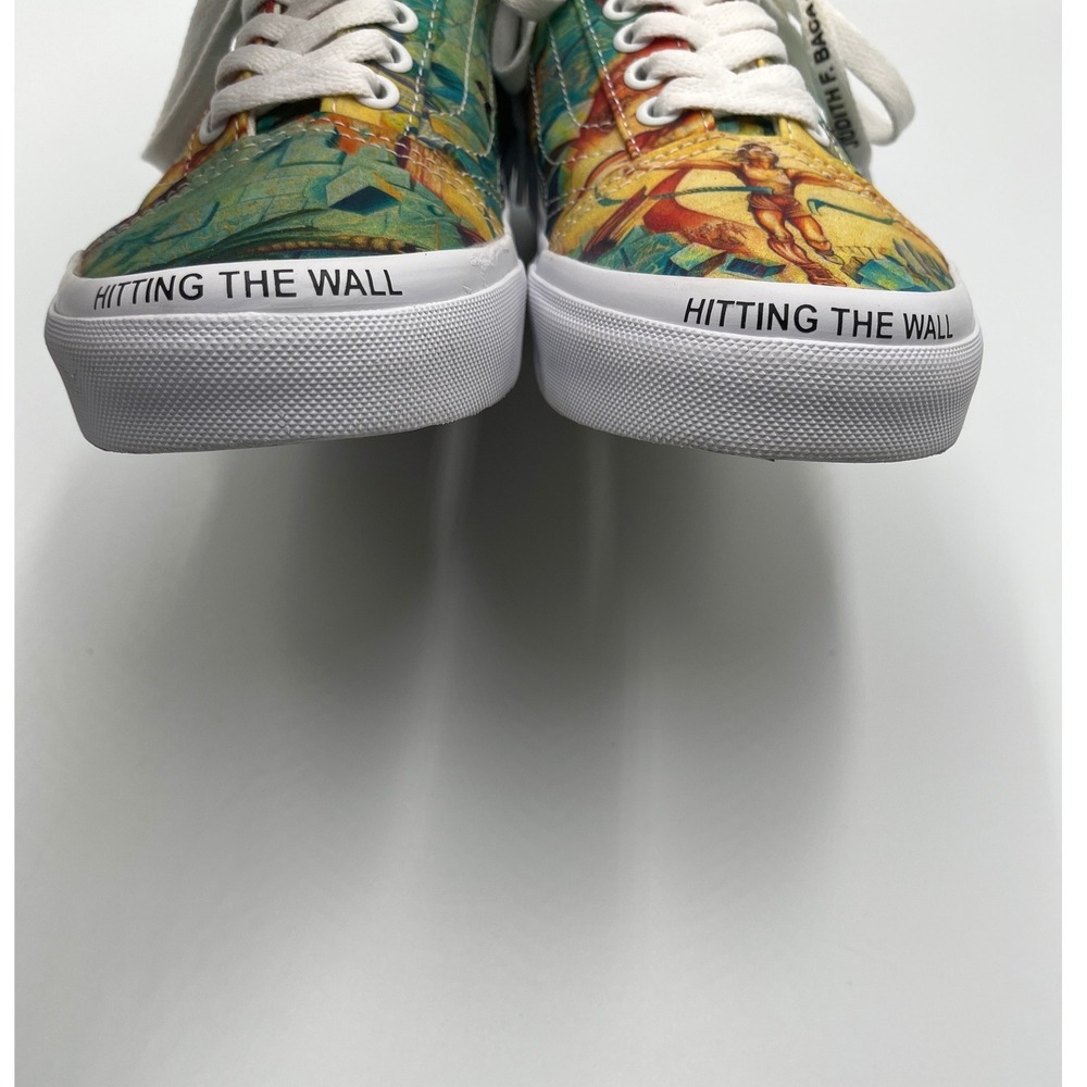 Vans x MOCA Judith F Baca Hitting The Wall Sneakers Mens 7 Womens 8.5 EU39 - Picture 8 of 13